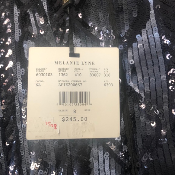 BNWT Adrianna Papell Sequinned Mini Dress Size 8 - Picture 8 of 8